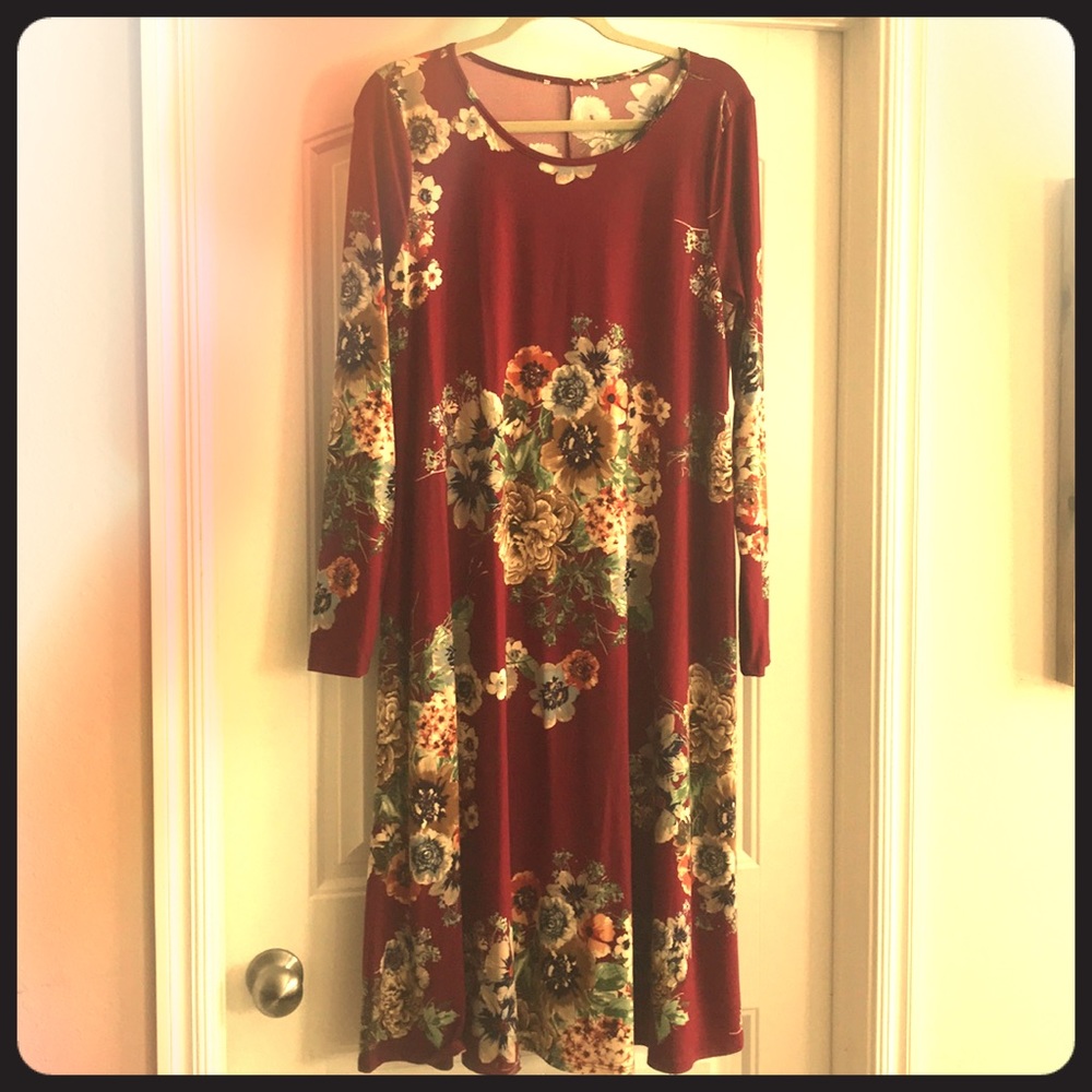 Floral Swing Dress
